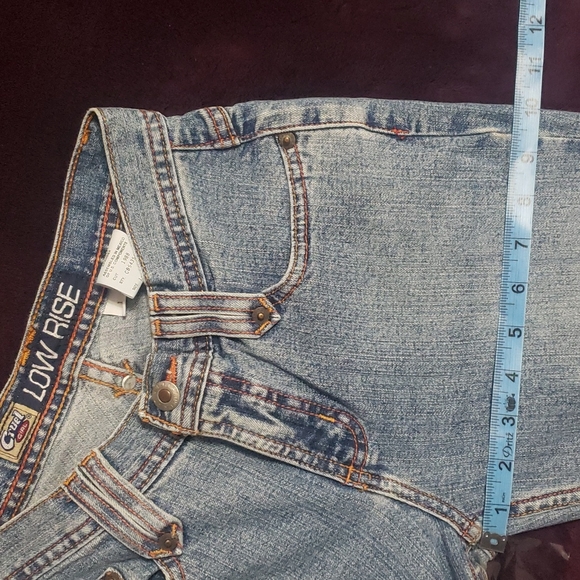 Vintage Cruel Girl Low Rise Flare Light Wash Jeans - Picture 13 of 15